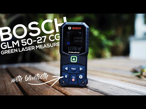 New BOSCH GLM 50 27 CG laser measure | Is the bluetooth feature worth the price?