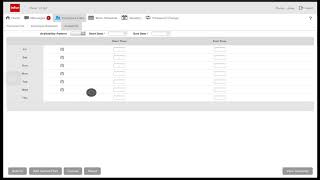 WORKFORCE: Changing Default Availability