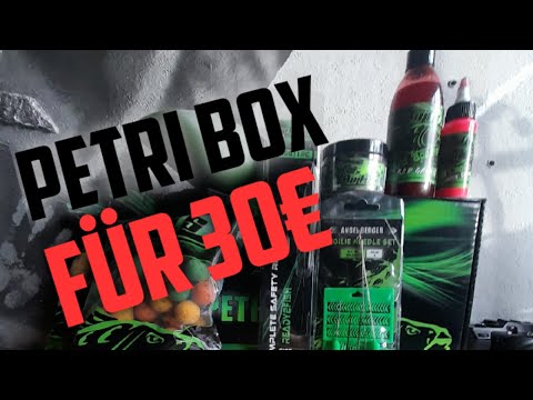 Angel Berger  Petri Box ! Was ist da so alles drin für 30€ ? ( Mit Gewinnspiel ) carp fishing