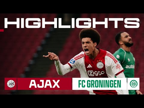 Three points and a clean sheet ✅ | Highlights Ajax - FC Groningen | Eredivisie