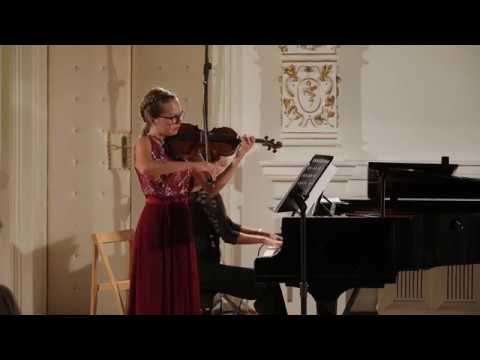 Renata Zima violin- Beethoven - Violin Sonata In C Minor, Opus 30, No.2 /2.mvt./