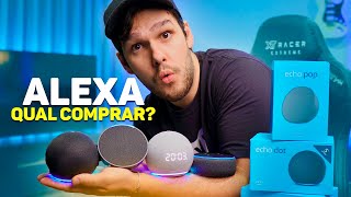 QUAL ALEXA COMPRAR? ECHO DOT 3, 4, 5 ou ECHO POP?
