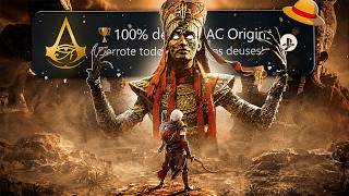 EU FIZ 100% DE ASSASSINS CREED ORIGINS E FOI ABSURDO (DLC AC ORIGINS)
