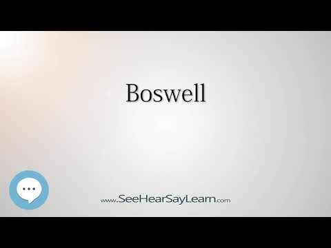 Boswell (How to Pronounce Cities of the World)💬⭐🌍✅