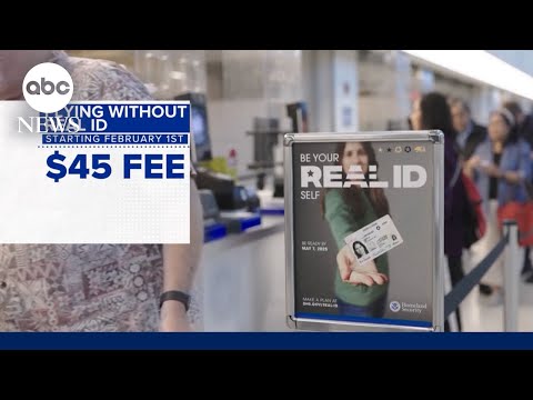 TSA announces increase in fee for not using a Real ID