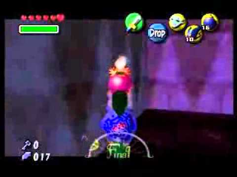 MM: Stone Tower Temple - Updraft Room Without Deku Mask