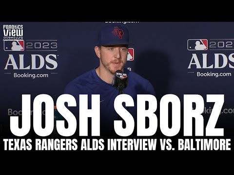 Josh Sborz talks Joining Texas Rangers, Studying Clayton Kershaw With Dodgers & Rangers vs. Orioles