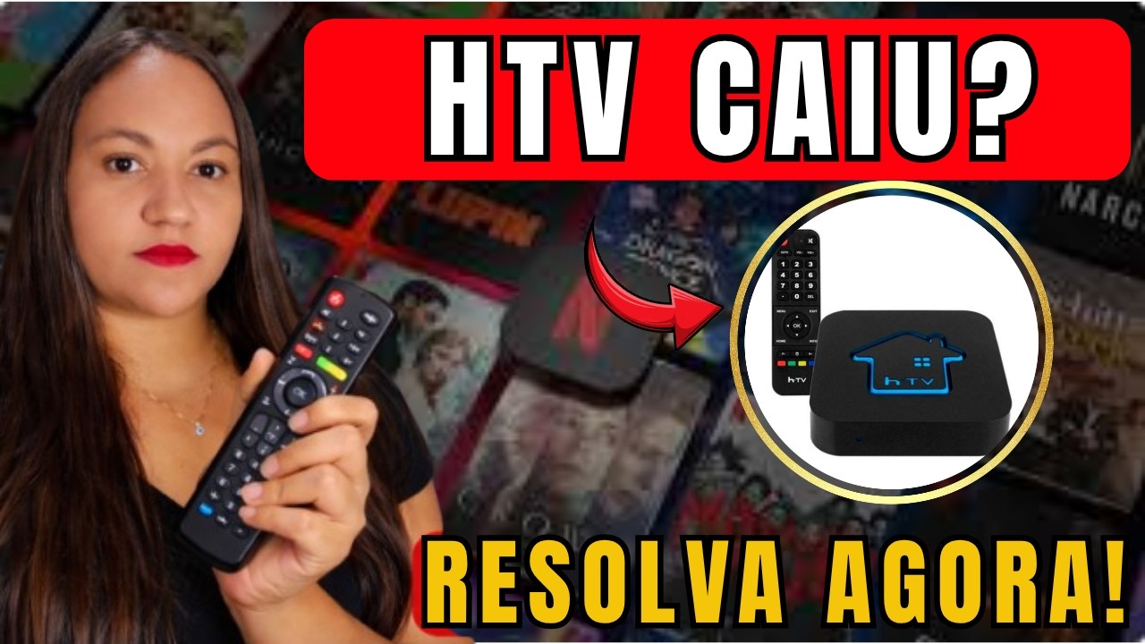 HTV CAIU? 😱 VEJA O QUE ACONTECEU E A MELHOR SOLUÇÃO AGORA!