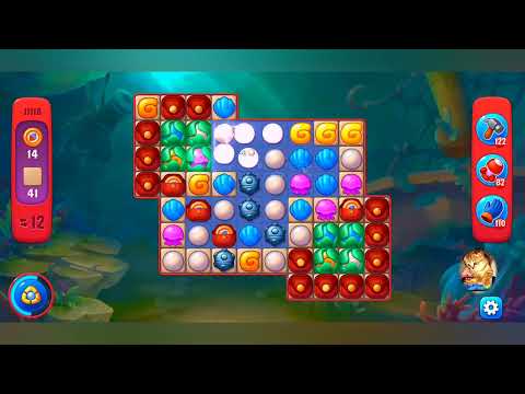 фишдом 2023  #  11118 уровень - прохождение без бустеров # Fishdom,   11118  level - no Boosters.