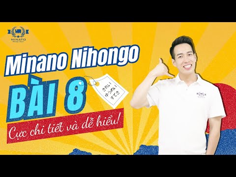 Ngữ pháp Minna 1 - Bài 8 - Học Tiếng Nhật Minna No Nihongo 1 | Học tiếng nhật cơ bản N5 miễn phí