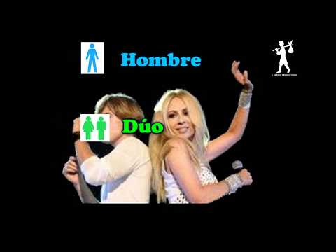 CARLOS BAUTE Y MARTA SÁNCHEZ - Colgando en tus manos Karaoke Sergio Productions
