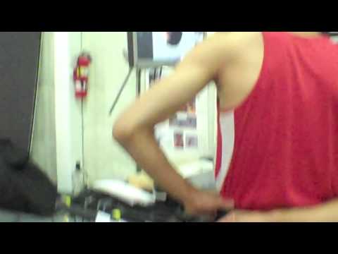 Making an ASICS high jump catalog photo