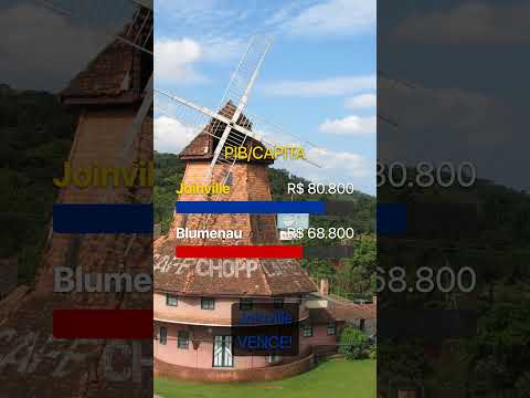 ⚔️ JOINVILLE vs BLUMENAU: Qual a melhor cidade de Santa Catarina?
