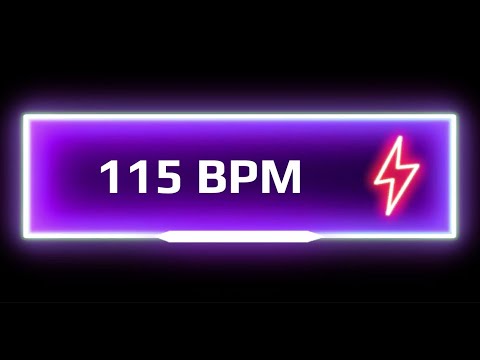 115 BPM Metronome Track (Audio Only Hi-Hat Shuffle) | SnareKnightX