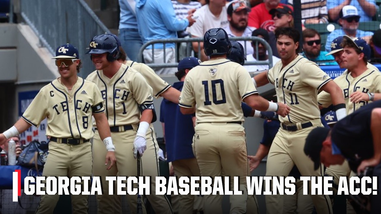 ACC TOURNAMENT CHAMPIONS 🏆 Georgia Tech defeats North Carolina for the title | ESPN College Baseball