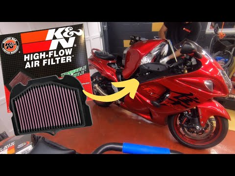 K&N Reusable Air Filter for SUZUKI Hayabusa.