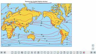 Eğitim Vadisi TYT Coğrafya 5.Föy İklim Bilgisi 3 (Yeryüzünde Sıcaklığın Dağılışı ve İzoterm Haritaları) Konu Anlatım Videoları