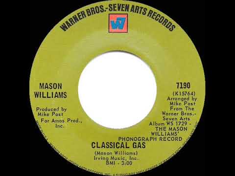 1968 HITS ARCHIVE: Classical Gas - Mason Williams (a #1 record--mono 45)