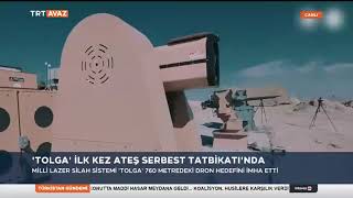 Millî lazer sistemimiz ilk kez Ateş Serbest Tatbikatı’nda | TRT AVAZ