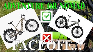 Faceoff E-Bike: Nomad 2X or Adventure M Which one?