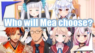 Who among these 5 will Mea choose to marry? 【Vtubers EngSub】