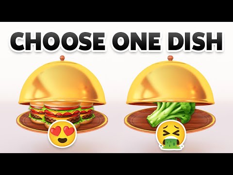 Choose One Dish! GOOD vs BAD Food Edition 😋🤮 | Quiz Blitz
