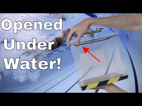 What Happens if You Open a Vacuum Chamber Under Water? And Do Vacuums Float? Video