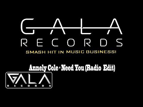 Annely Cole - Need You | Radio Edit
