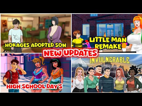 Новые обновления 2D-игр для взрослых по альтернативам Summertime Saga