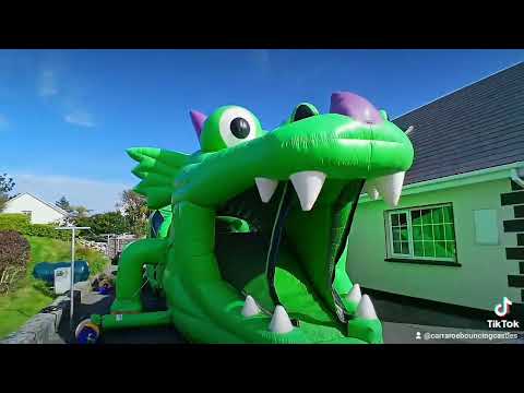 Green Reptile obstacle course 42ft €2200 - Image 2