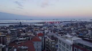 Turkey | City Top View of istanbul from Ikbal Delux hotel