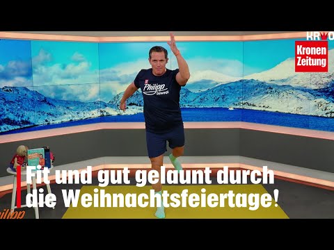 Philipp's message on Friday, December 26th: Fit and in a good mood through the holidays