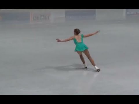 Eiskunstlaufvorführung solo - Landesjugendfeuerwehrtag 2013