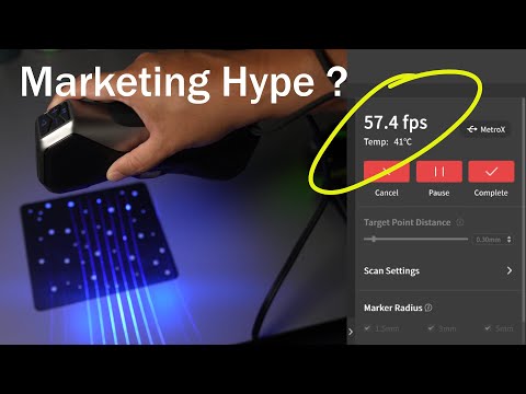 Revopoint Metro X - Exposing the Real Frame Rates - The Truth About 3D Scanner FPS