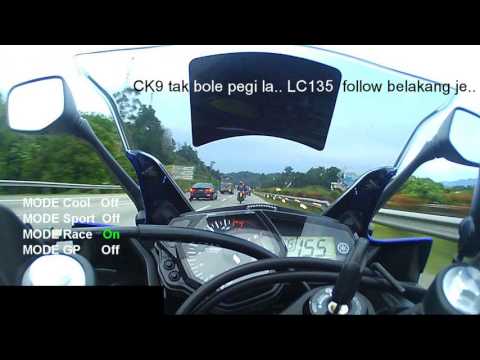 Yamaha R25 vs CK9 vs LC135