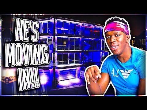 MY NEW ROOMMATE KSI ???