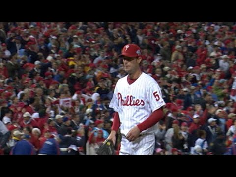 2008 WS Gm3: Moyer goes 6 1/3, striking out five