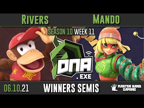 DNA.EXE S10:W11 - Rivers (Diddy Kong) Vs. Mando (Min Min) - W Semifinals