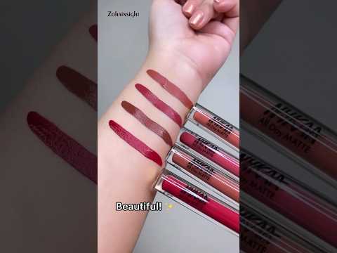 Aesthetic Hand Swatch #nykaa All Day Matte #liquidlipstick #mattelipstick #lipstick #indianfestival
