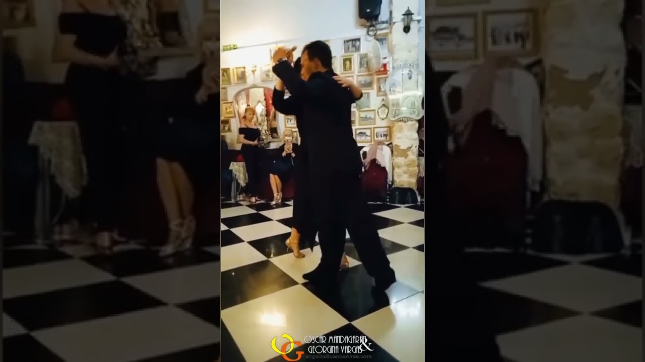 #ADORNOS #TANGO Georgina Vargas & Oscar Mandagaran #tangodebuenosaires
