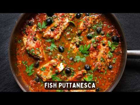 Fish Puttanesca - One-Pan Italian Recipe - Ready in 45 mins!