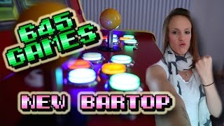 My New Bartop Arcade Cab with 645 games (TheGebs24)