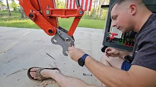BXpanded Quick-On Bucket Install on Kubota BX23s (In-Depth)