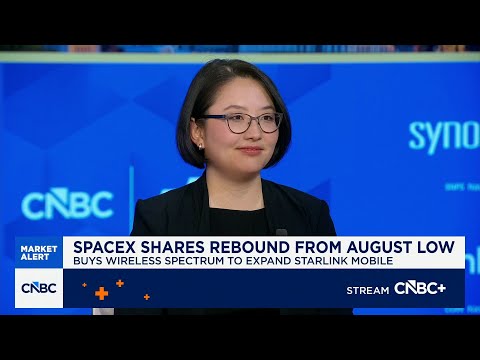 SpaceX's spectrum license 'not competitive' with Big 3 telecom offerings, says Julie Zhu