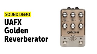 Video thumbnail for UAFX Golden Reverberator - Sound Demo (no talking) by Guitar Bonedo