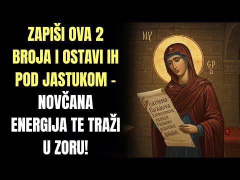 🎯 SVETA PETKA: ZAPIŠI OVA 2 BROJA I OSTAVI IH POD JASTUKOM – NOVČANA ENERGIJA TE TRAŽI U ZORU!