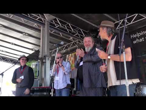 Harp Players Larry Kurtz, Roly Platt, Harpdog Brown and Al Lerman - Live 2015