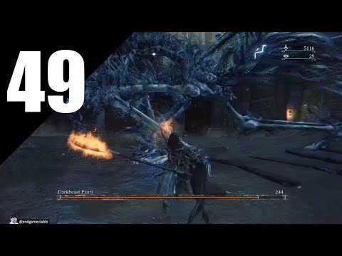 Bloodborne Blind Pt 49 - Darkbeast Paarl (Unseen Village)