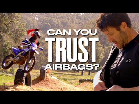 Crashing my dirt bike to deploy an airbag vest | Alpinestars Tech Air 5 Plasma test