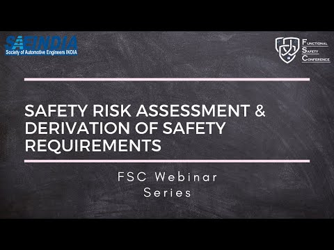 SAEINDIA Functional Safety - Safety Risk Assessment & Derivation of Safety Requirements